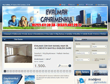 Tablet Screenshot of evalmak.com